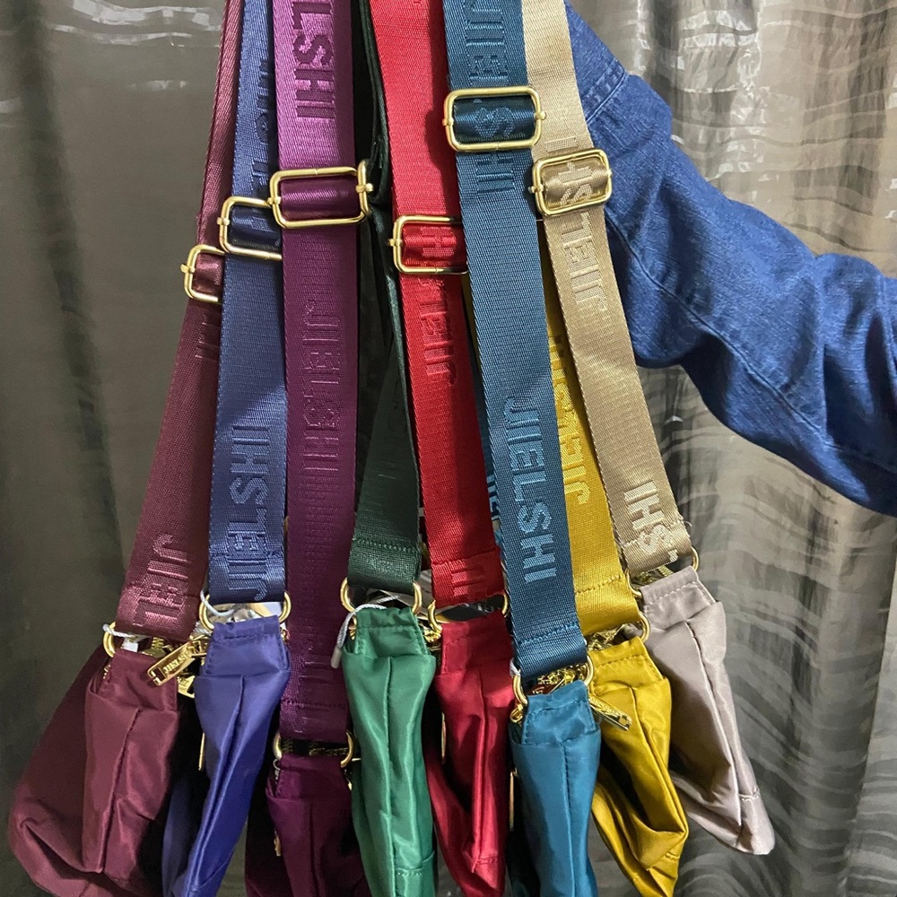 Colorblock Crossbody Bag - Multiple Colors